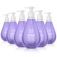 🌸 method gel hand wash, french lavender, 12 oz, 6 pack - packaging variations included! logo