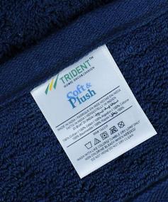 img 2 attached to TRIDENT Towels Cotton Bathroom Absorbent Bath