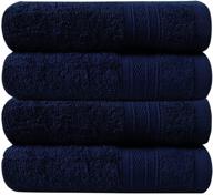 trident towels cotton bathroom absorbent bath logo