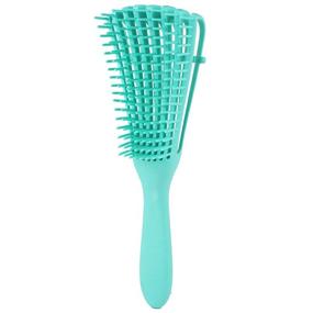 img 4 attached to 🌿 Ultimate Detangling Brush for Afro American Hair Types: 3a to 4c - Kinky, Wavy, Curly, Coily, Wet, Dry, Oil, Thick, Long Hair - Knots Detangler Scalp Massage Comb - Women's Hair Detangler (Green)