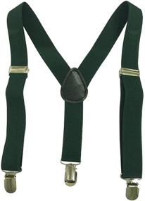 img 4 attached to 🎀 Versatile and Colorful 1 Inch Elastic Adjustable Suspenders for Boys, Girls, Children, Kids, and Babies