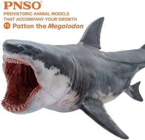 img 1 attached to 🦈 PNSO Prehistoric Megalodon Ancient Monster Toy