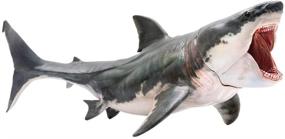 img 4 attached to 🦈 PNSO Prehistoric Megalodon Ancient Monster Toy