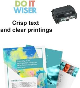 img 2 attached to 🖨️ Do it Wiser Compatible Printer Toner Cartridge Replacement for Ricoh SP 4310N/SP 4100N/SP 4210N/SP 4110N, 402809 (15,000 Pages)