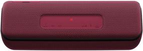 img 1 attached to Переносная беспроводная акустическая система Sony SRS-XB41: вечериночный динамик с мигающей линейной подсветкой - громкая звуковая сопровождение для звонков с помощью Bluetooth - красный - SRS-XB41.