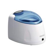 🦷 isonic f3900 ultrasonic denture/aligner/retainer cleaner - powerful 110v 20w appliance for dental & sleep apnea, white, 0.4pt/0.2l logo