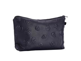 img 3 attached to 💀 HOYOFO Skull Makeup Pouch: Stylish Small Cosmetic Bag for Women - Perfect for Purse