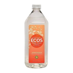 img 1 attached to Environmentally Conscious Refill: ECOS Hypoallergenic Hand 🌿 Soap - Orange Blossom Scent - 32 oz.