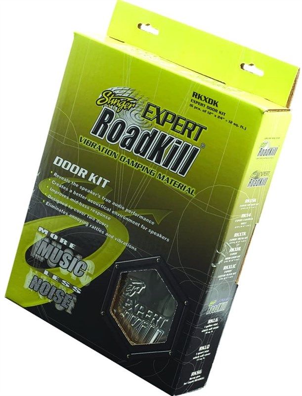 stinger rkxdk roadkill damping material logo