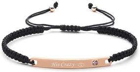 img 1 attached to IEFSHINY Couples Bracelets: His and Hers Matching Bracelets for Anniversaries and Promises – 2pcs
