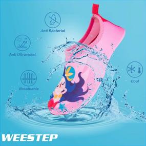 img 3 attached to Детские сапоги Weestep для малышей и детей малого возраста: быстро сохнущие и легкие, с оптимальными характеристиками водоотталкиваемости и дышащими.