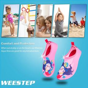 img 1 attached to Детские сапоги Weestep для малышей и детей малого возраста: быстро сохнущие и легкие, с оптимальными характеристиками водоотталкиваемости и дышащими.