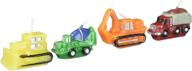 construction vehicles birthday candles wilton logo