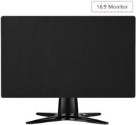 🖥️ чехол case star 26-29 дюймов черный пылевой чехол для монитора - защитный чехол для жк/led/hd панели для пк, настольного компьютера и телевизора (16:9) логотип