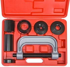 img 2 attached to 🔧 XtremepowerUS Universal 4-in-1 Ball Joint Service Auto Tool Set: Ideal for 2WD & 4WD Auto Repair, Extractor, Remover, Installer, Mechanic with Case