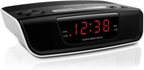 img 1 attached to 🕰️ Philips AJ3123 FM Digital Alarm Clock Radio with Tuner