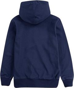 img 1 attached to Levis Batwing Pullover Hoodie Black Boys' Clothing