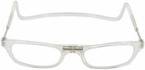 img 2 attached to 👓 Clic Magnetic Clear Reading Glasses +1.75