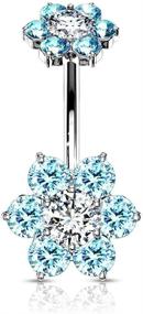 img 4 attached to 💎 Exquisite Forbidden Body Jewelry: Surgical Internal Women's Jewelry for Stunning Style