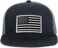 armycrew youth american snapback trucker: the ultimate boys' hats & caps accessories logo