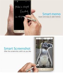 img 2 attached to Превосходный золотистый стилус Afeax Touch S Pen EJ-PN920 для Galaxy Note 5 SM-N920 - Улучшите свой опыт ведения заметок!