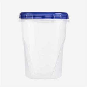 img 2 attached to 🍱 32 Oz Food Storage Containers (9 Pack) - Screw Lid, Leak Proof, Airtight, BPA Free