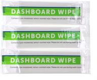 🧻 utowels large dashboard wipes - individually sealed, ideal for leather cleaning, glass, dust removal from dashboards and steering wheels (pack of 100) logo