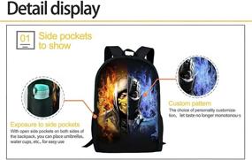 img 2 attached to Fashion Waterproof Shoulder Backpacks Outdoors Outdoor Recreation in Camping & Hiking