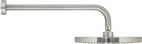 img 3 attached to 💦 MODONA 10” Rain Shower Head and 16” Long Shower Arm with Flange – Satin Nickel - 5 Year Warranty | Shop Now!