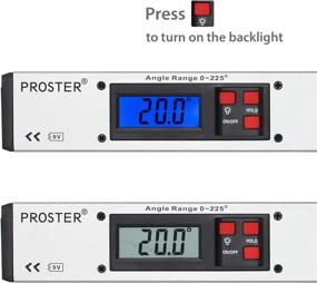 img 2 attached to Proster Inclinometer Protractor: Measure Vertical and Horizontal Angles with Precision