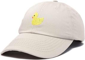 img 1 attached to 🧢 Lavender Infant Baseball Hats & Caps: DALIX Ducky Boys' Accessories for Style & Protection