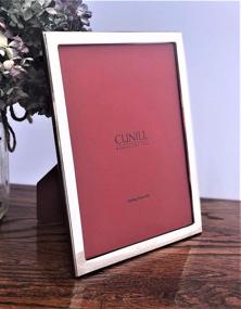 img 2 attached to Cunill Oxford 5x7 Sterling Silver Picture Frame: Elegant White Design for Cherished Memories