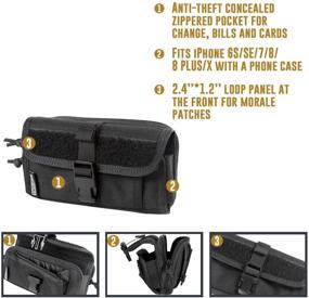 img 1 attached to OneTigris Horizontal Holster Release UTX Duraflex Cell Phones & Accessories