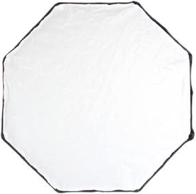 img 1 attached to 📸 Godox 120 см Портативная октагональная мягкая шторка-зонтик с отражателем: повышение качества фотографии при использовании вспышки Speedlight