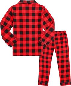 img 3 attached to 👕 Boys' Long Sleeve Sleepwear: 2-Piece Pajama Set - Pullover Style