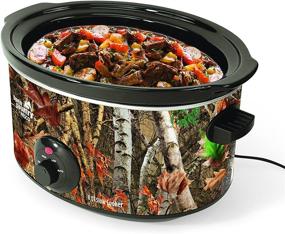 img 1 attached to 🍲 New & Improved Open Country SC-8017 Slow Cooker, 8 quart, Woodland Birch Camo with Enhanced Performance