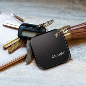 img 3 attached to 🔍 Отслеживайте и находите свои ценности с помощью устройства Zen Lyfe/SwiftFinder Classic Key Finder Bluetooth Tracker (Черный)