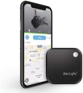 🔍 отслеживайте и находите свои ценности с помощью устройства zen lyfe/swiftfinder classic key finder bluetooth tracker (черный) логотип