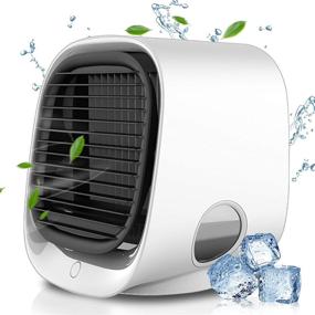 img 3 attached to Evaporative Conditioner Humidifier Noiselessness Adjustable