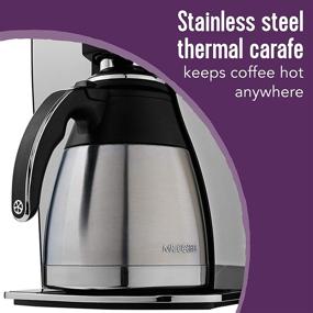 img 2 attached to ☕ Optimal Brew Thermal System Coffee Maker by Mr. Coffee - 10 Cup Capacity