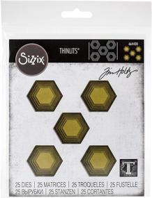 img 4 attached to 🎨 Sizzix Thinlits Die Set by Tim Holtz: 25 Pack, Multicolor - Unleash Your Creativity!