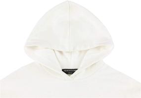img 2 attached to ALWAYSONE White XL Girls' Active Sweatshirt: Athletic Pullover for Optimal Performance