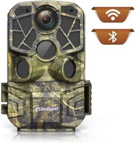 img 4 attached to 📸 usogood WiFi Trail Camera 4K: Night Vision, Motion Activated, Waterproof - Capture & Share Photos via Cell Phone - Bluetooth Game Cam for Hunting, Monitoring & Home Security