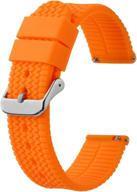 bisonstrap bands: premium silicone release rubber replacement for enhanced performance logo