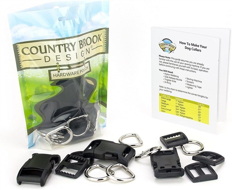 country brook design deluxe collar dogs and training & behavior aids 로고