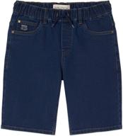 🩳 nautica boys' medium drawstring pull shorts - clothing and apparel logo