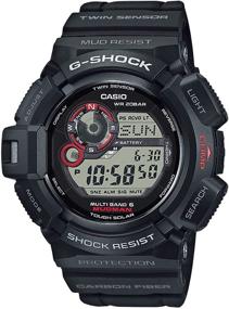 img 4 attached to Casio G-Shock Mudman Multiband6 Japanese Model [GW-9300-1JF]: The Ultimate Rugged Timepiece