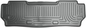 img 4 attached to 🚗 Husky Liners Weatherbeater серый автоковрик для Toyota Sienna 2011-19 - защита 3-го сиденья