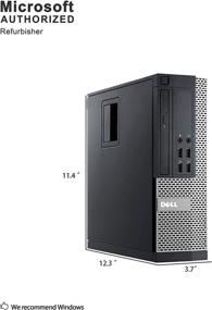 img 1 attached to 💻 Dell Optiplex 9020 SFF - Intel Core i7, 16GB RAM, 960GB SSD, Windows 10 Pro - High Performance Desktop Computer (Renewed)