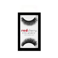 red cherry false eyelashes pack makeup logo